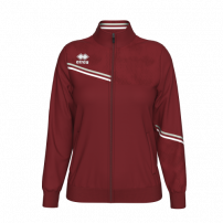 Спортивна куртка жіноча Errea ESTELLA Бордовий/Сірий/Білий